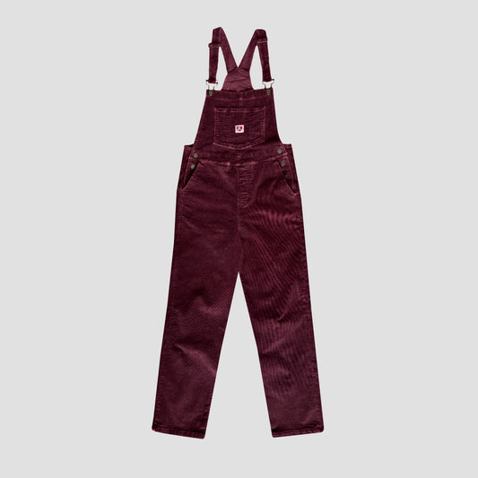 OVERALL LARGO CORDUROY VINO