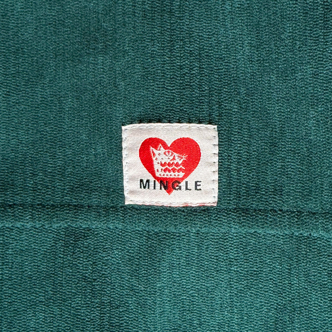 CHAQUETA BOMBER CORDUROY VERDE BOTELLA