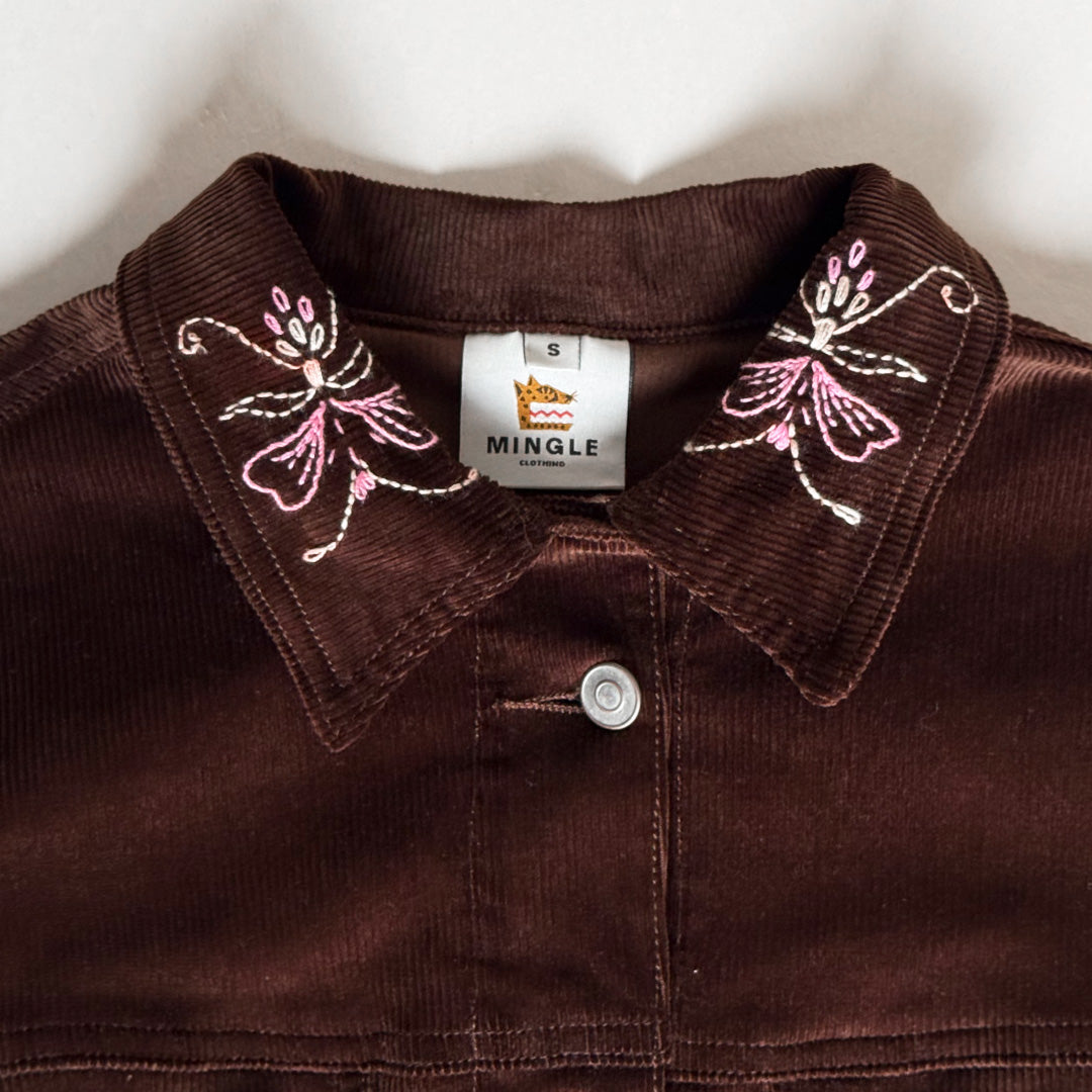 CHAQUETA CORDUROY CAFÉ