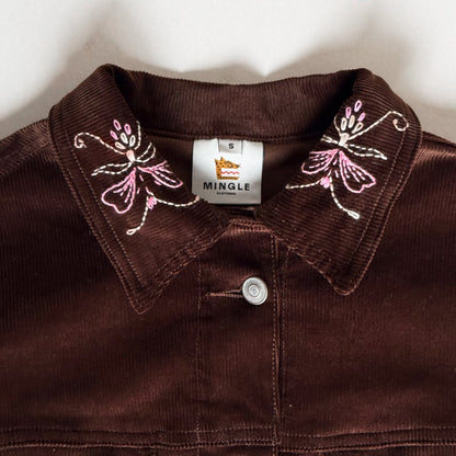 CHAQUETA CORDUROY CAFÉ