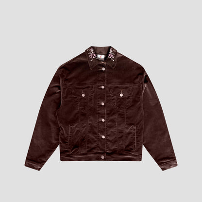 CHAQUETA CORDUROY CAFÉ