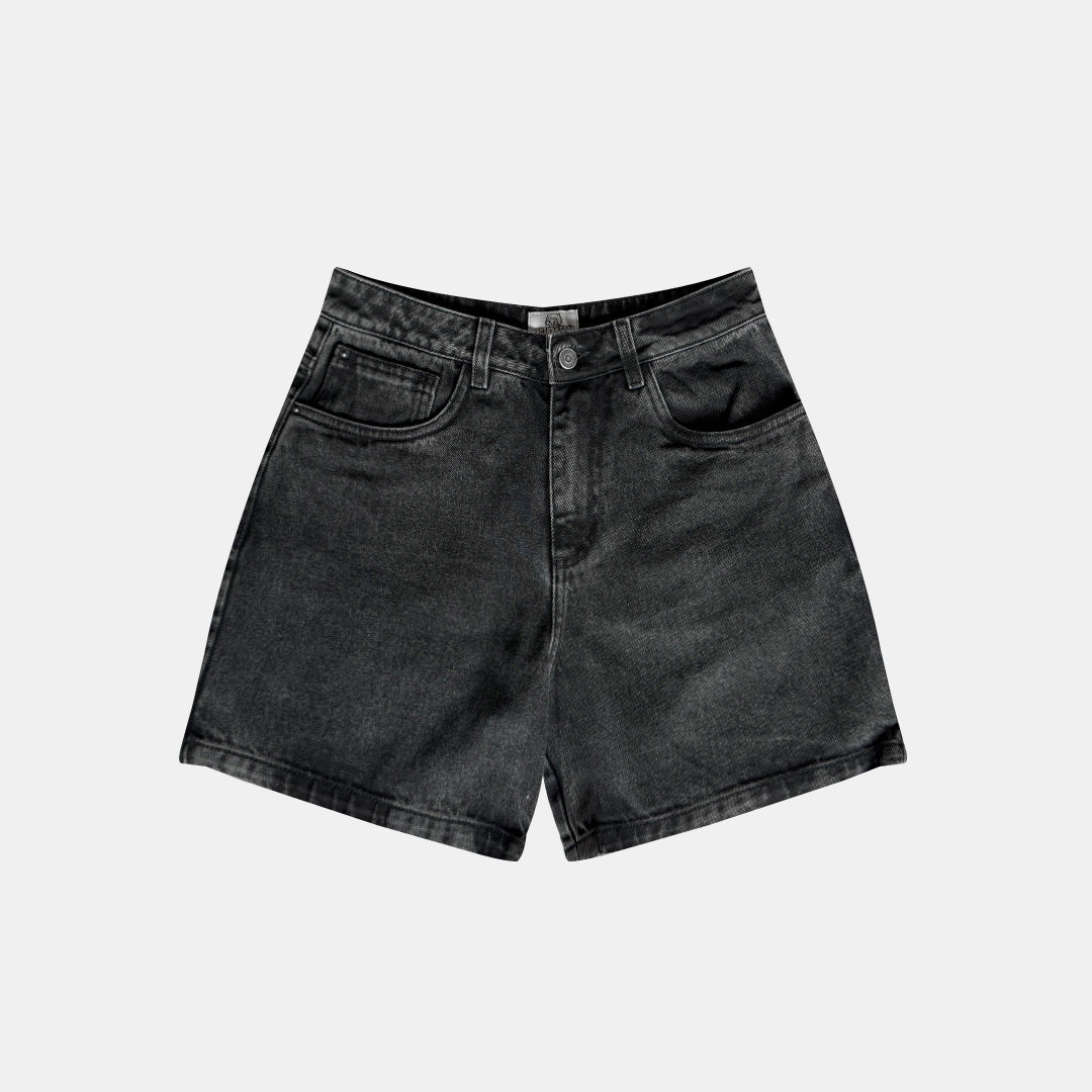 BERMUDA DENIM NEGRO