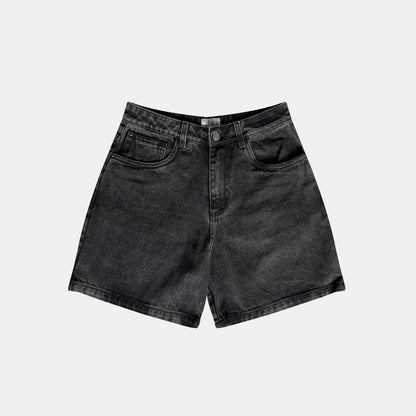 BERMUDA DENIM NEGRO
