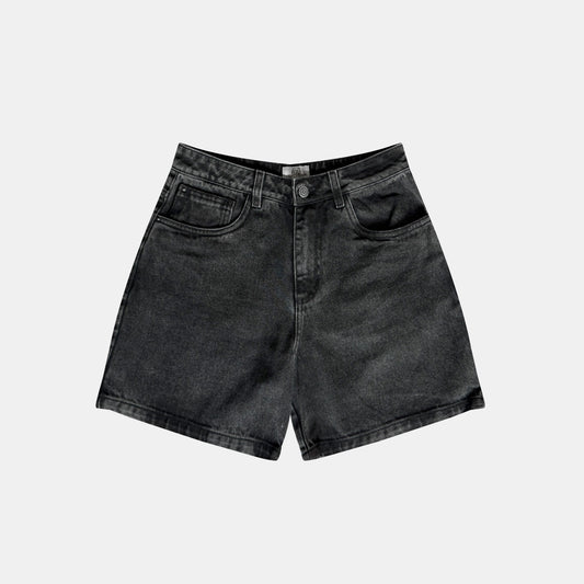 BERMUDA DENIM NEGRO