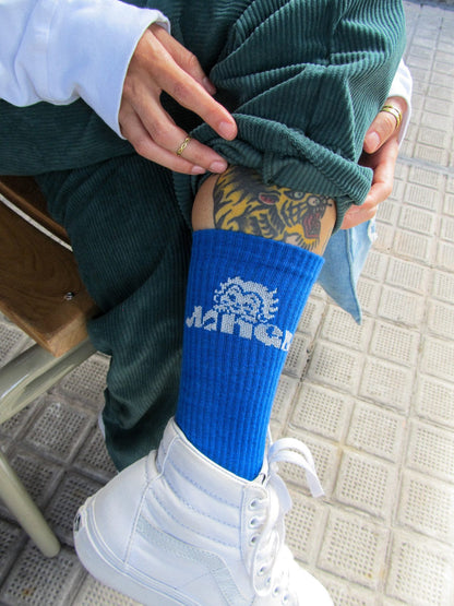 MEDIAS ICON AZUL REY