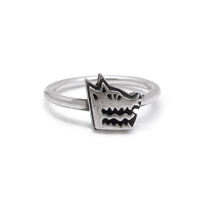 ANILLO LOGO PLATA
