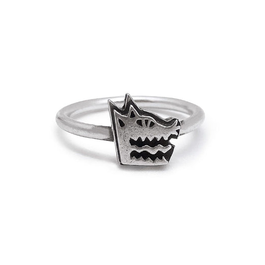 ANILLO LOGO PLATA