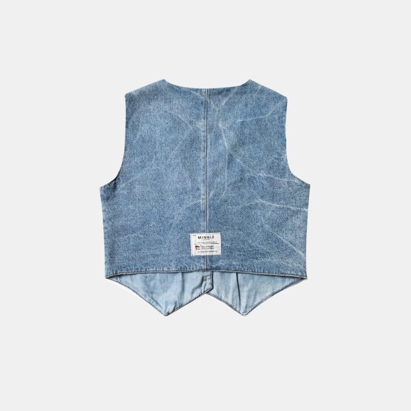 CHALECO DENIM BORDADO - Image 2